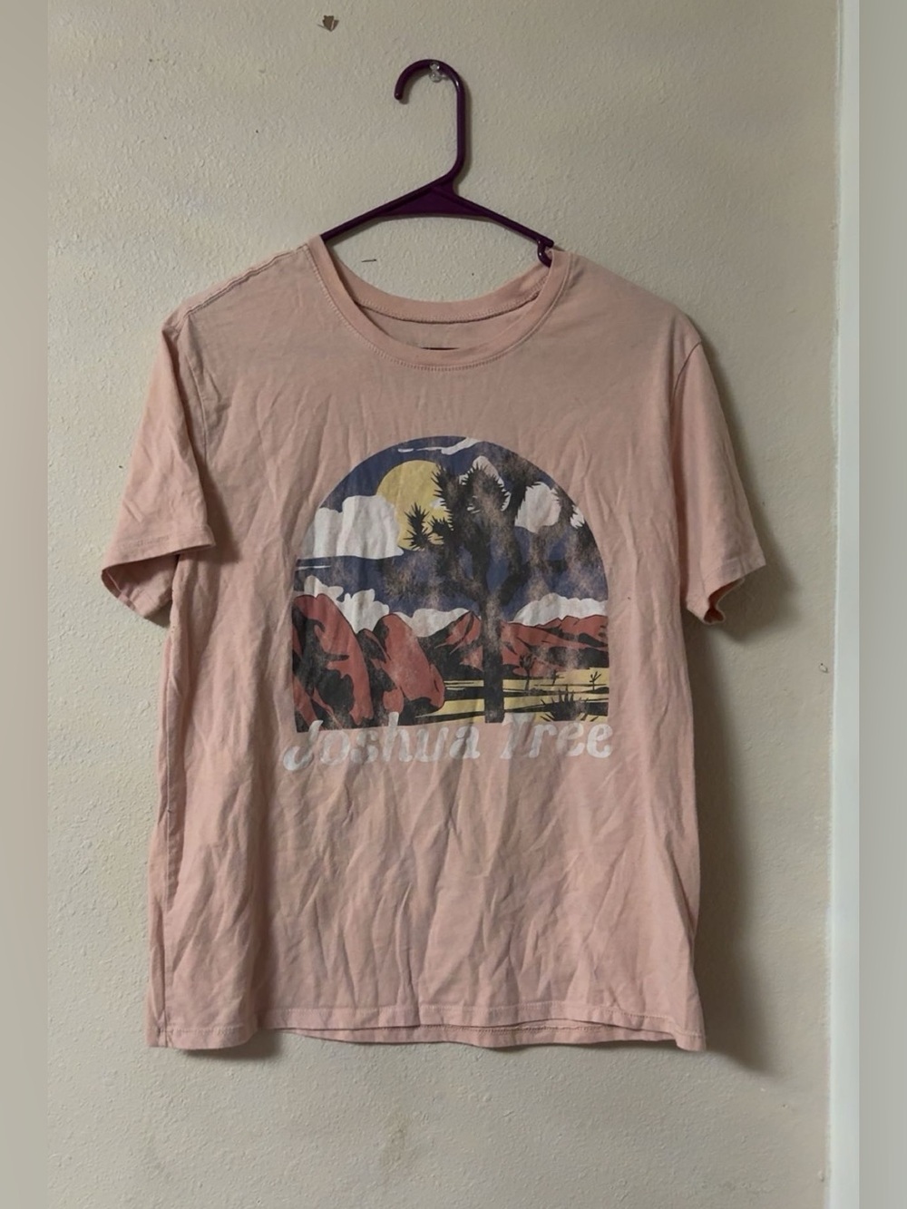 Joshua Tree Graphic Tee - Pink